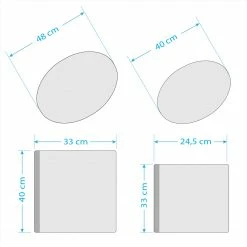 Mørteens Tables basses Hoya (2 éléments) - Imitation chêne sauvage 10 Mørteens Tables basses Hoya (2 éléments) - Imitation chêne sauvage -loftscape Boutique 1000174115 220701 06163800001 SKETCH DETAILS P000000001000174115 sketch