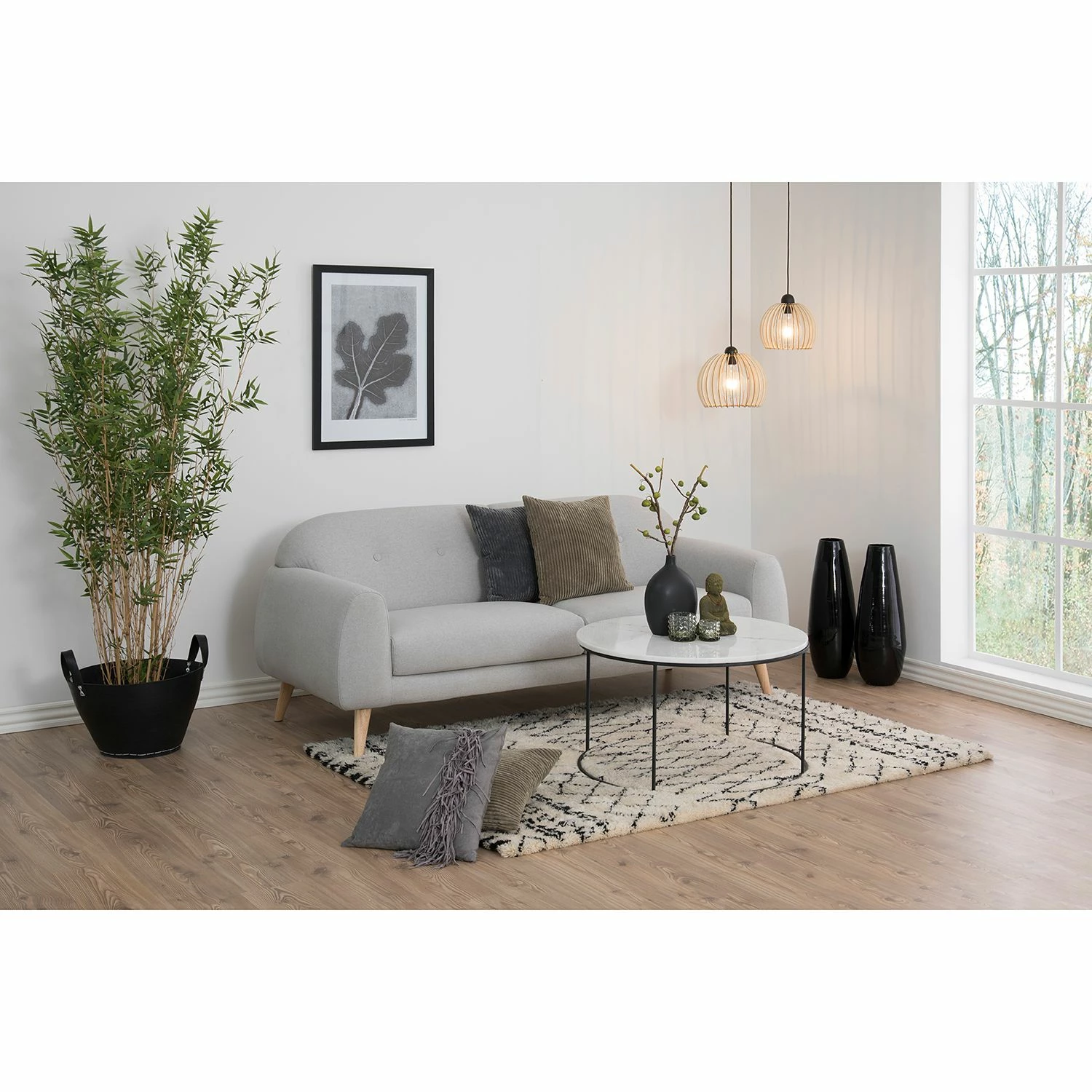 Norrwood Table basse Rocklea I - Marbre / Métal - Marbre blanc / Noir 4 Norrwood Table basse Rocklea I - Marbre / Métal - Marbre blanc / Noir – Image 2