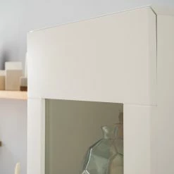 Mørteens Vitrine Tenabo - Blanc mat / Chêne à nœuds -loftscape Boutique 1000174303 200715 06263700015 DETAILS P000000001000174303