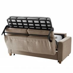 Maison Belfort Canapé convertible Lierde II - Tissu - Cappuccino - Largeur : 162 cm -loftscape Boutique 1000174426 190731 13430501047 DETAILS P000000001000174426