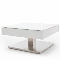 Fredriks Table basse Zenda - Blanc / Argenté -loftscape Boutique 1000174642 191008 10381300003 DETAILS P000000001000174642