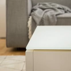 Fredriks Table basse Zenda - Blanc / Argenté -loftscape Boutique 1000174642 200715 06265000029 DETAILS P000000001000174642