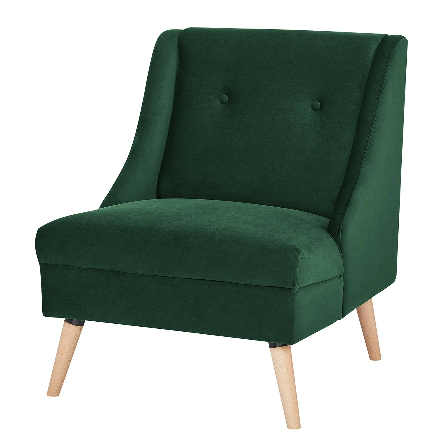 Mørteens Fauteuil Buxin I - Velours - Vert vieilli 3 Mørteens Fauteuil Buxin I - Velours - Vert vieilli