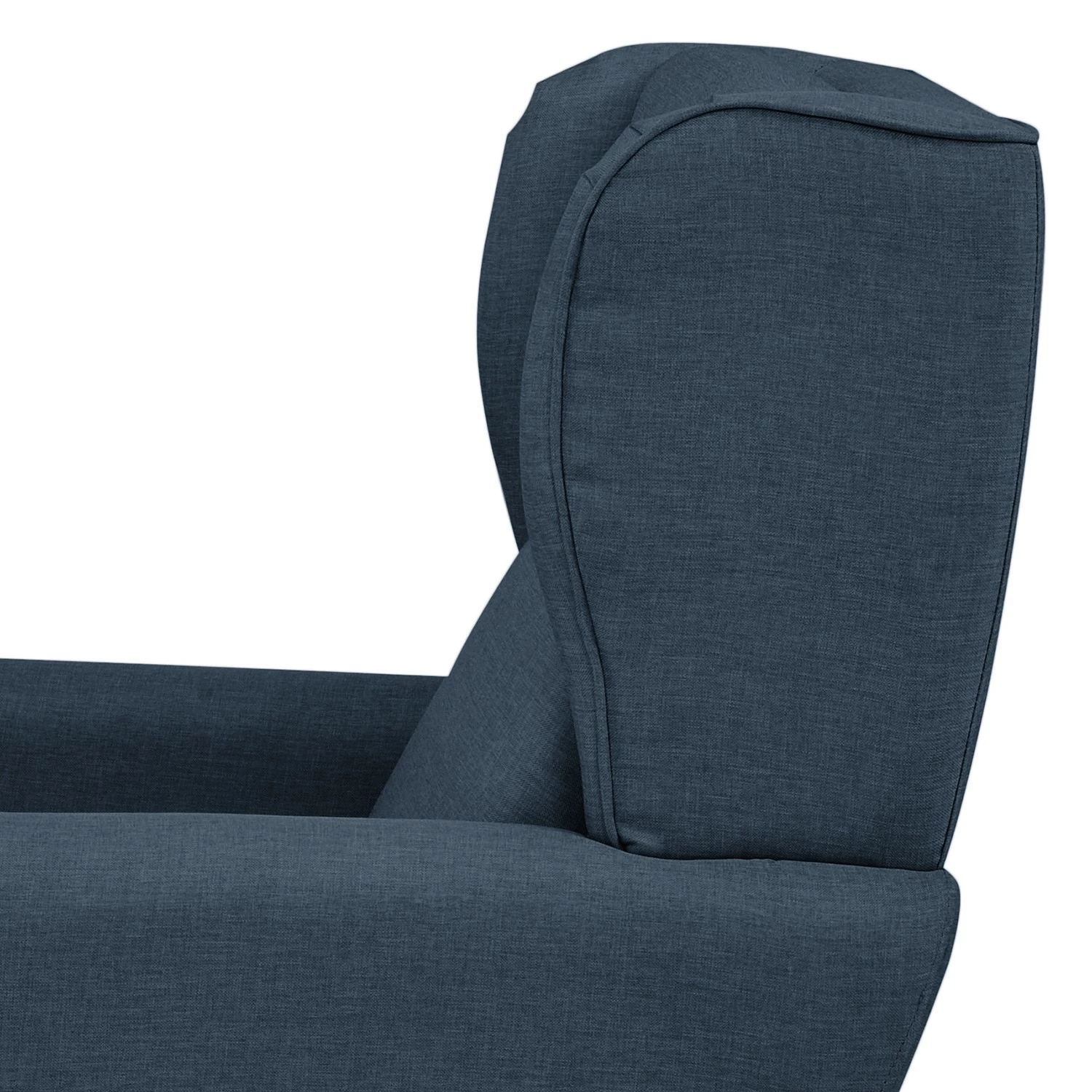 Maison Belfort Fauteuil bergère Boddin I - Tissu - Bleu jean 11 Maison Belfort Fauteuil bergère Boddin I - Tissu - Bleu jean – Image 9