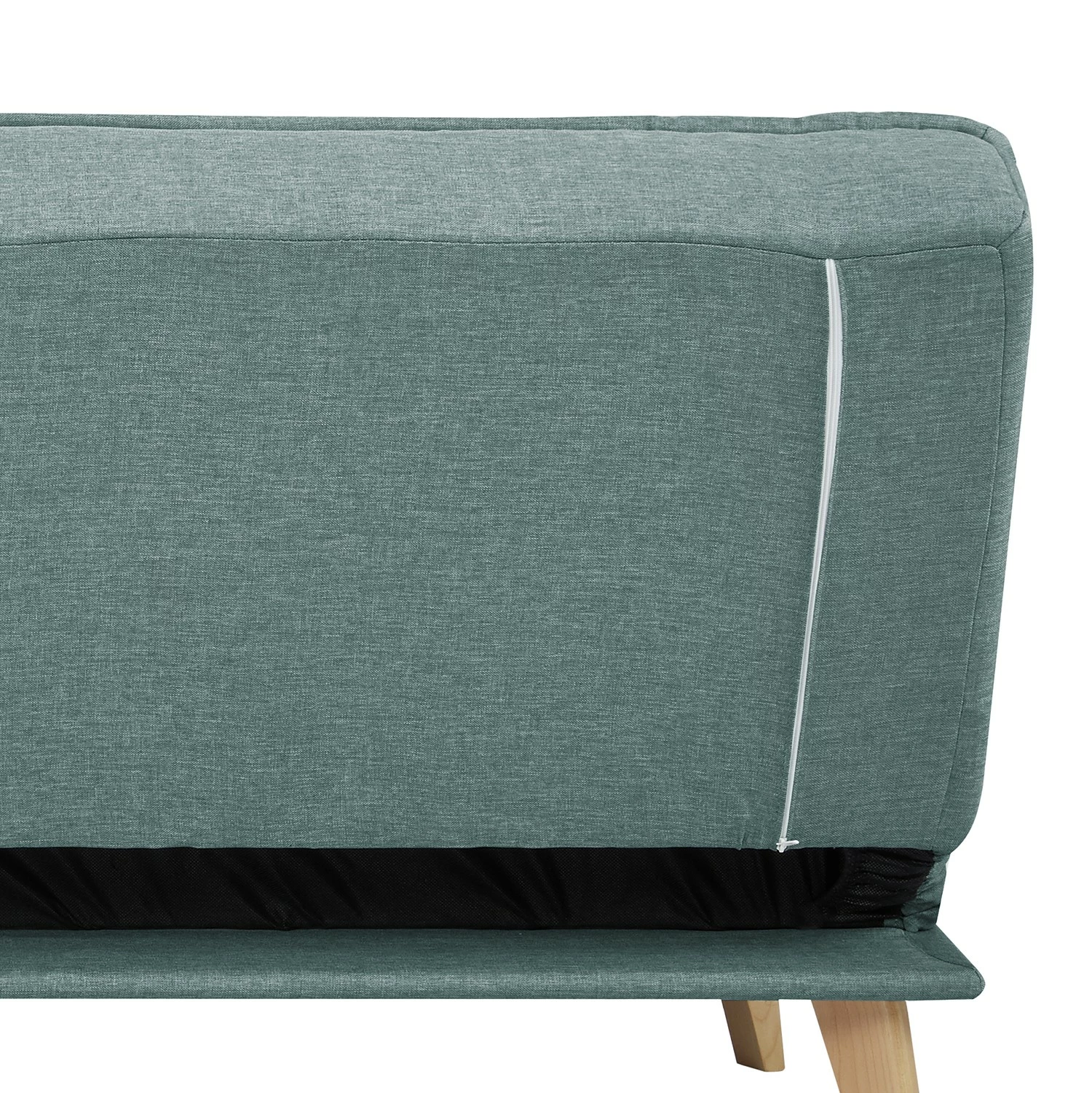 Mørteens Canapé convertible Tournon - Tissu - Bleu Gris 13 Mørteens Canapé convertible Tournon - Tissu - Bleu Gris – Image 11