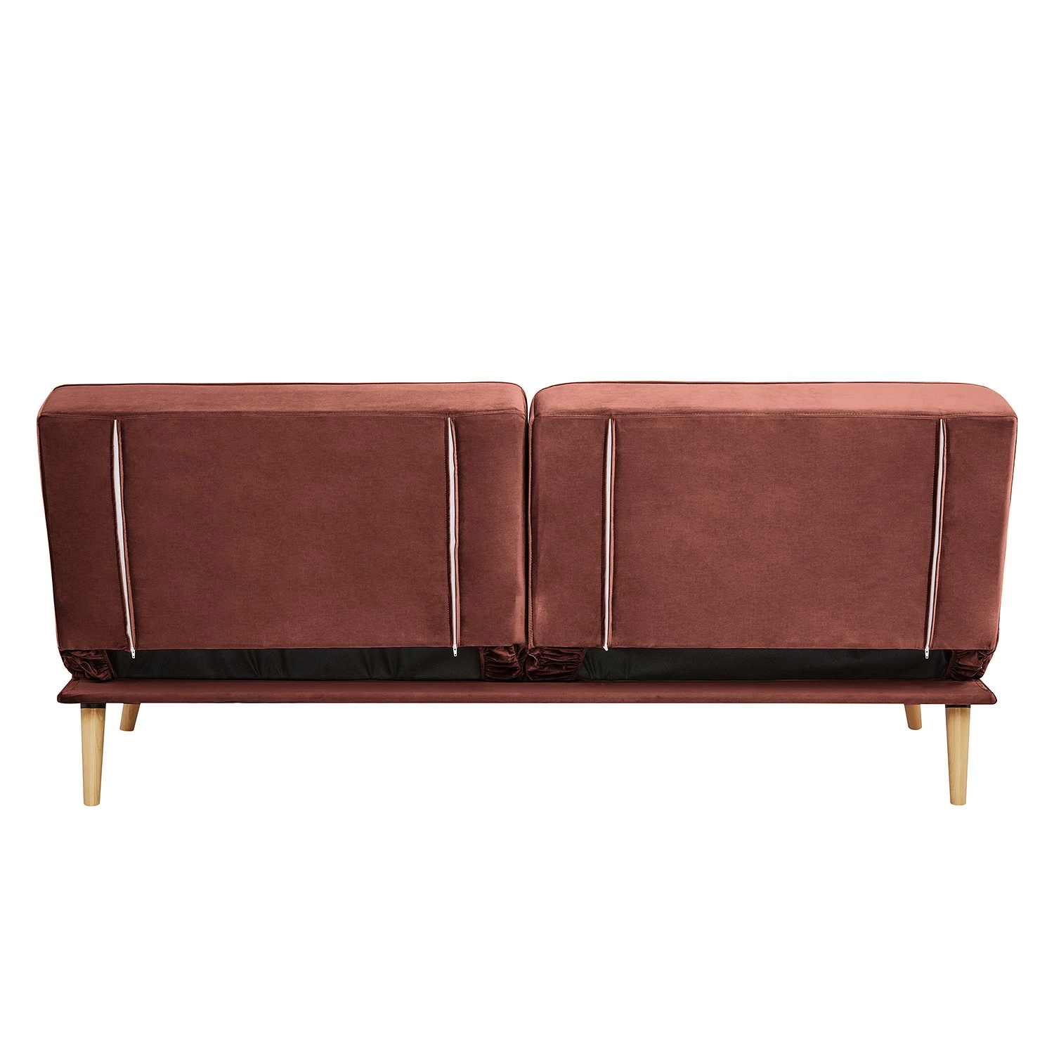 Mørteens Canapé convertible Bardon - Velours - Mauve 9 Mørteens Canapé convertible Bardon - Velours - Mauve – Image 7