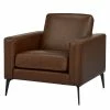 Ars manufacti Fauteuil Crove - Imitation cuir - Marron -loftscape Boutique 1000174662 191122 17304800032 IMAGE P000000001000174662