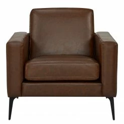 Ars manufacti Fauteuil Crove - Imitation cuir - Marron 15 Ars manufacti Fauteuil Crove - Imitation cuir - Marron -loftscape Boutique 1000174662 191122 17304800035 DETAILS P000000001000174662