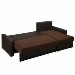 Fredriks Canapé d’angle Kardinya - Imitation cuir / Microfibre - Marron foncé - Méridienne courte à droite (vue de face) 23 Fredriks Canapé d’angle Kardinya - Imitation cuir / Microfibre - Marron foncé - Méridienne courte à droite (vue de face) -loftscape Boutique 1000175319 200227 14352600172 DETAILS P000000001000175319