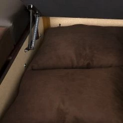 Fredriks Canapé d’angle Kardinya - Imitation cuir / Microfibre - Marron foncé - Méridienne courte à droite (vue de face) 35 Fredriks Canapé d’angle Kardinya - Imitation cuir / Microfibre - Marron foncé - Méridienne courte à droite (vue de face) -loftscape Boutique 1000175319 200227 14352800184 DETAILS P000000001000175319