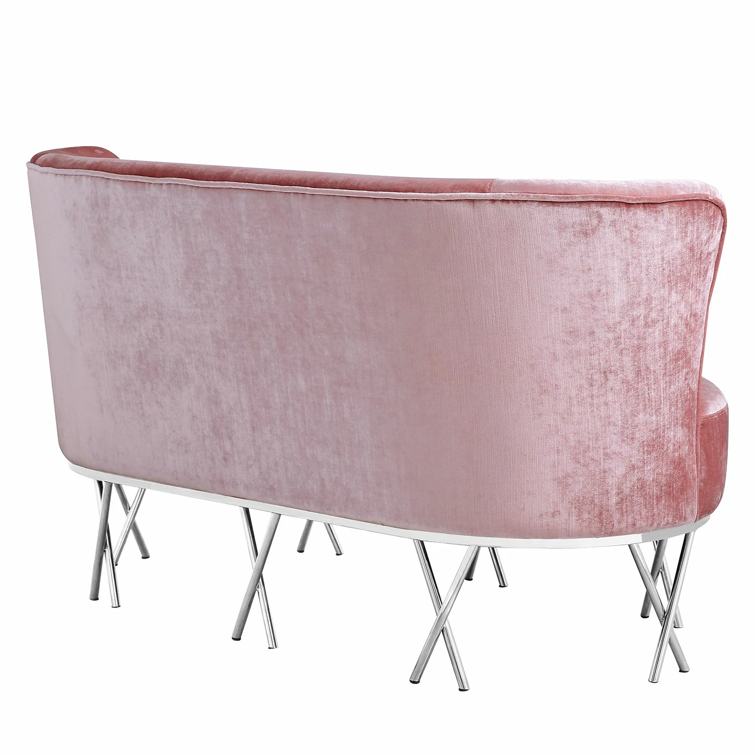 Velvet Studio Canapé Linares - Velours - Rosé 5 Velvet Studio Canapé Linares - Velours - Rosé – Image 3