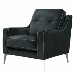 Ridgevalley Fauteuil Jarinu - Tissu - Anthracite