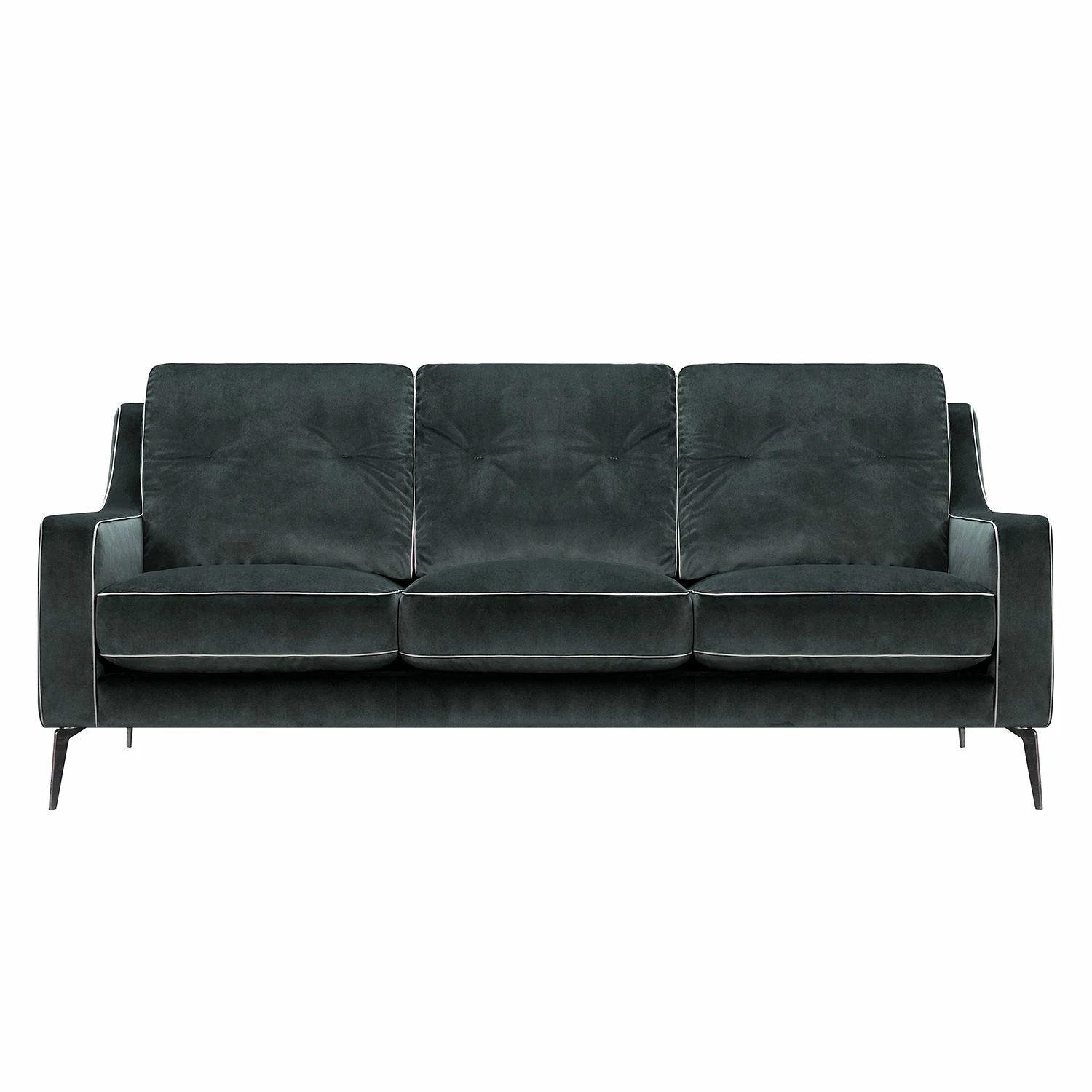 Ridgevalley Canapé Jarinu (3 places) - Tissu - Anthracite 5 Ridgevalley Canapé Jarinu (3 places) - Tissu - Anthracite – Image 3