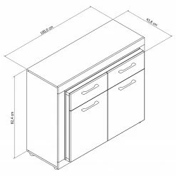 Loftscape Commode Stokka - Noir -loftscape Boutique 1000175583 190705 06260100122 SKETCH DETAILS P000000001000175583 sketch