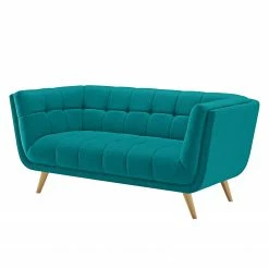 Mørteens Canapé Cameta (2 places) - Tissu - Turquoise