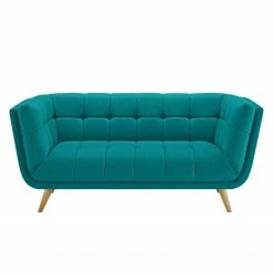 Mørteens Canapé Cameta (2 places) - Tissu - Turquoise -loftscape Boutique 1000176154 190607 15392600016 GALLERYIMAGES P000000001000176154