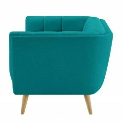 Mørteens Canapé Cameta (2 places) - Tissu - Turquoise -loftscape Boutique 1000176154 190607 15392600017 GALLERYIMAGES P000000001000176154