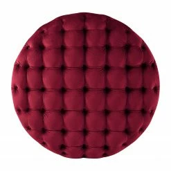 Jack & Alice Repose-pieds Leominster II - Velours - Rouge Bordeaux -loftscape Boutique 1000176160 190607 15393200060 GALLERYIMAGES P000000001000176160