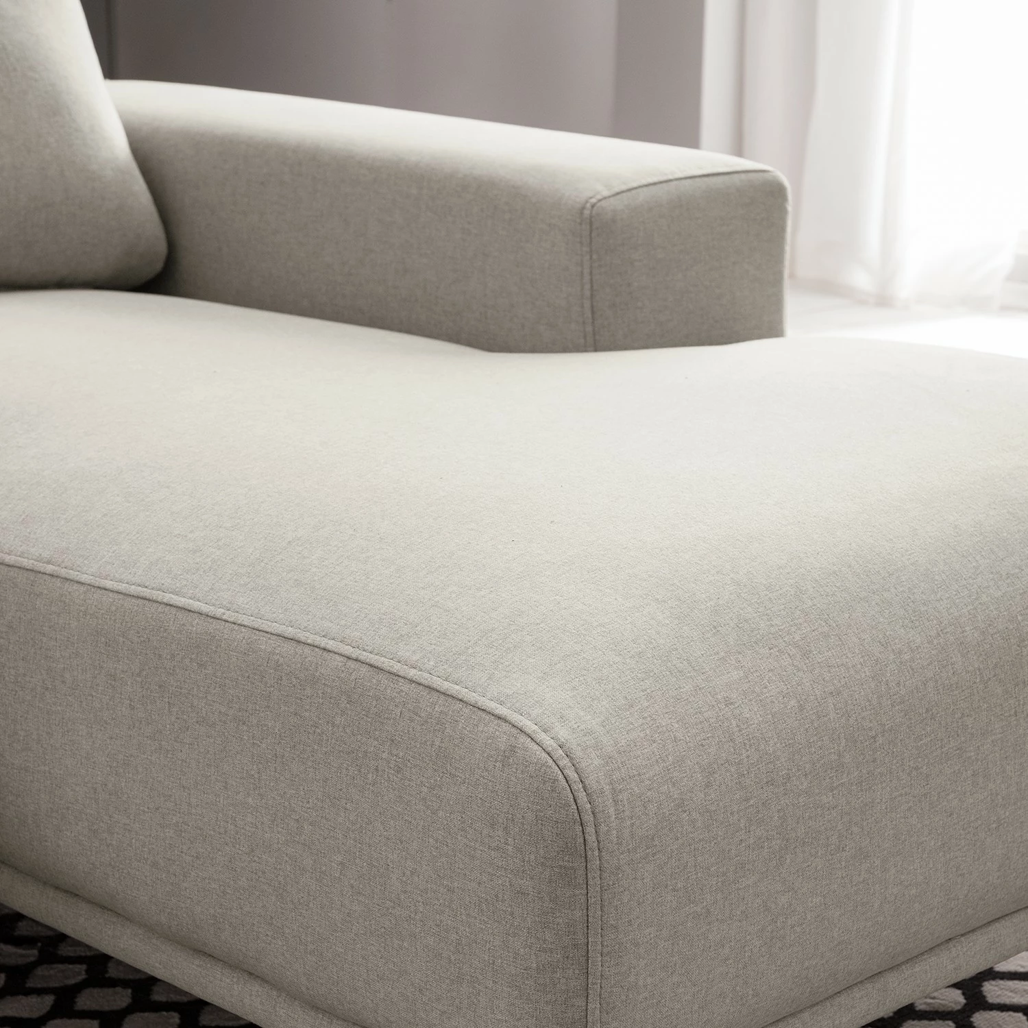 Fredriks Canapé d’angle CONNOLLY - Tissu - Méridienne courte à droite (vue de face) 11 Fredriks Canapé d’angle CONNOLLY - Tissu - Méridienne courte à droite (vue de face) – Image 9