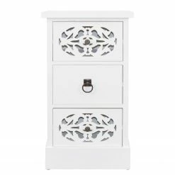 Ridgevalley Commode Jabiru - Blanc - Hauteur : 71 cm