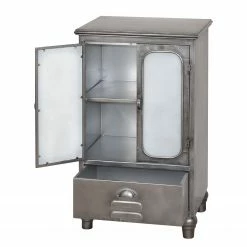 Red Living Armoire Yass - Métal - Argenté vieilli 7 Red Living Armoire Yass - Métal - Argenté vieilli -loftscape Boutique 1000176554 190606 11475900044 GALLERYIMAGES P000000001000176554