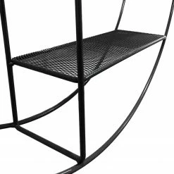 Red Living Étagère murale Petrela - Métal - Noir -loftscape Boutique 1000176569 190612 11443600003 GALLERYIMAGES P000000001000176569