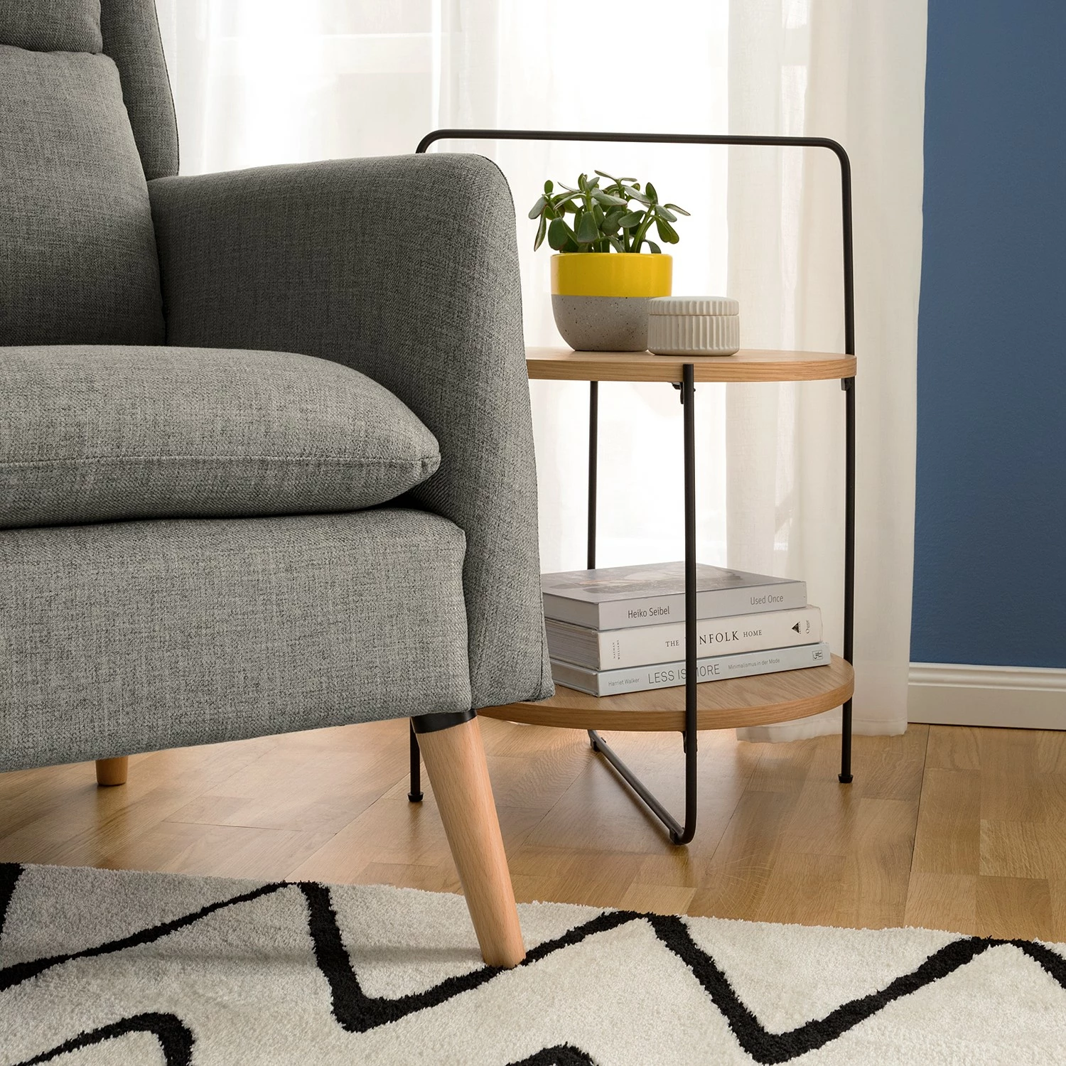 Mørteens Fauteui Goor - Tissu - Gris 11 Mørteens Fauteui Goor - Tissu - Gris – Image 9