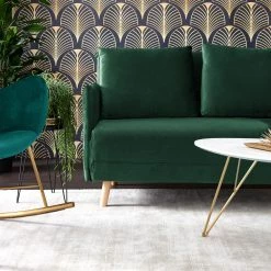 Jack & Alice Canapé convertible Lobau II - Velours - Vert foncé 30 Jack & Alice Canapé convertible Lobau II - Velours - Vert foncé -loftscape Boutique 1000176648 200408 14180600003 DETAILS P000000001000176648