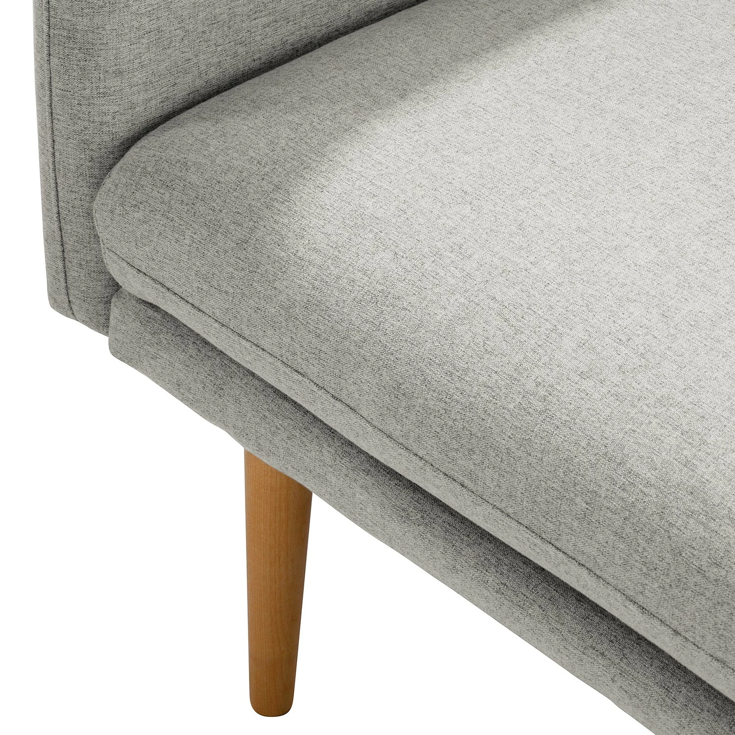 Maison Belfort Canapé convertible Lindoia - Tissu - Gris clair 18 Maison Belfort Canapé convertible Lindoia - Tissu - Gris clair – Image 16