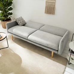 Maison Belfort Canapé convertible Lindoia - Tissu - Gris clair 22 Maison Belfort Canapé convertible Lindoia - Tissu - Gris clair -loftscape Boutique 1000176654 200409 13522900002 MOOD DETAILS P000000001000176654 mood