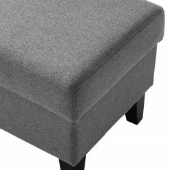 Fredriks Banquette Rugge - Tissu - Gris -loftscape Boutique 1000176660 201026 16353300039 DETAILS P000000001000176660