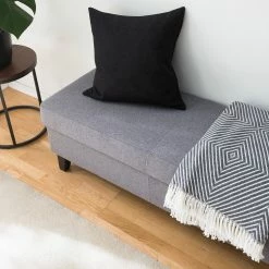 Fredriks Banquette Rugge - Tissu - Gris -loftscape Boutique 1000176660 210504 13362800017 DETAILS P000000001000176660