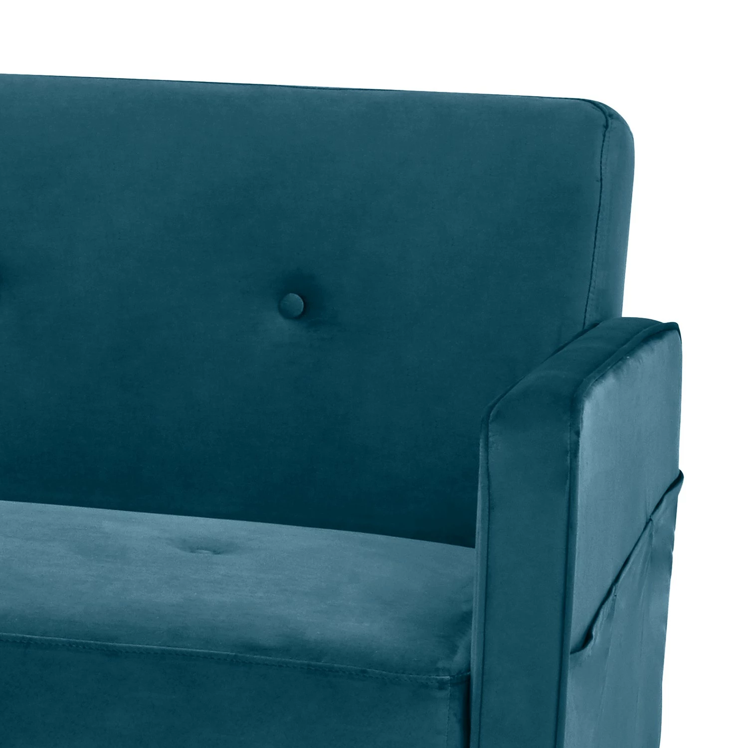 Jack & Alice Canapé d’angle Daru III - Velours - Bleu marine 13 Jack & Alice Canapé d’angle Daru III - Velours - Bleu marine – Image 11