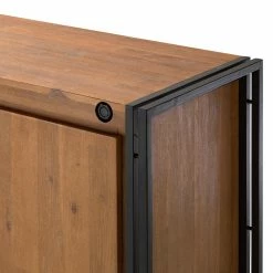 Ars manufacti Enfilade Manchester IV - Acacia massif / Métal - Acacia / Anthracite -loftscape Boutique 1000176686 200115 06054700010 DETAILS P000000001000176686