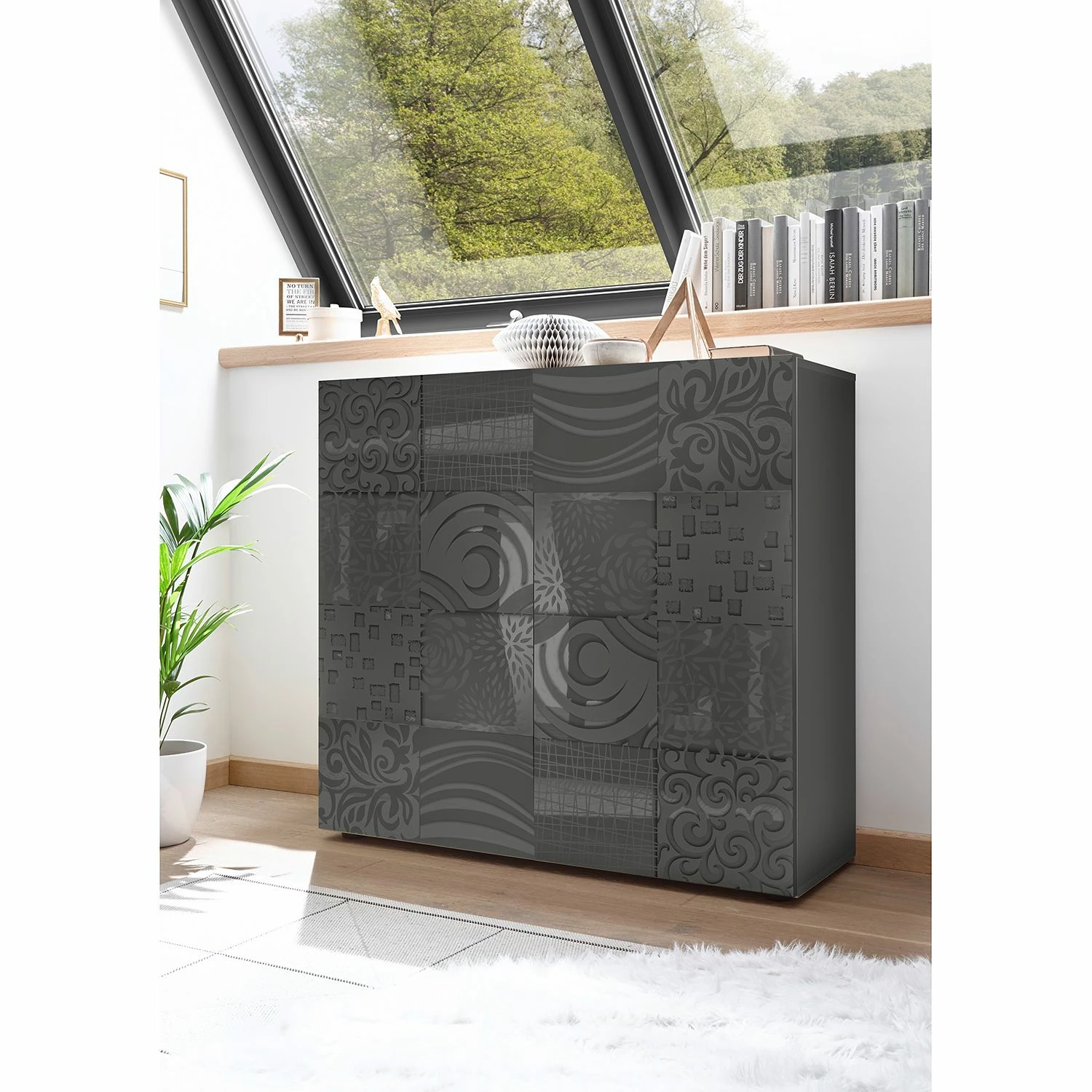 LC Spa Buffet Miro I - Anthracite 4 LC Spa Buffet Miro I - Anthracite – Image 2