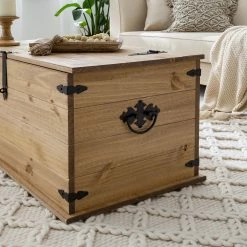 Maison Belfort Coffre Finca Rustica - Pin massif - Epicéa naturel -loftscape Boutique 1000178021 200511 13523700002 DETAILS P000000001000178021