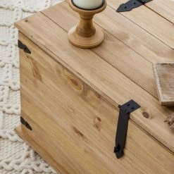 Maison Belfort Coffre Finca Rustica - Pin massif - Epicéa naturel -loftscape Boutique 1000178021 200511 13523800003 DETAILS P000000001000178021