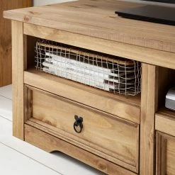 Maison Belfort Meuble TV Finca Rustica I - Pin massif - Epicéa naturel -loftscape Boutique 1000178024 200511 14284700006 DETAILS P000000001000178024