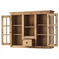 Maison Belfort Vitrine pour buffet Finca Rustica - Pin massif - Epicéa naturel -loftscape Boutique 1000178034 200221 14583500002 DETAILS P000000001000178034