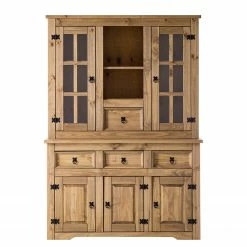 Maison Belfort Vitrine pour buffet Finca Rustica - Pin massif - Epicéa naturel -loftscape Boutique 1000178034 200221 14583500011 DETAILS P000000001000178034