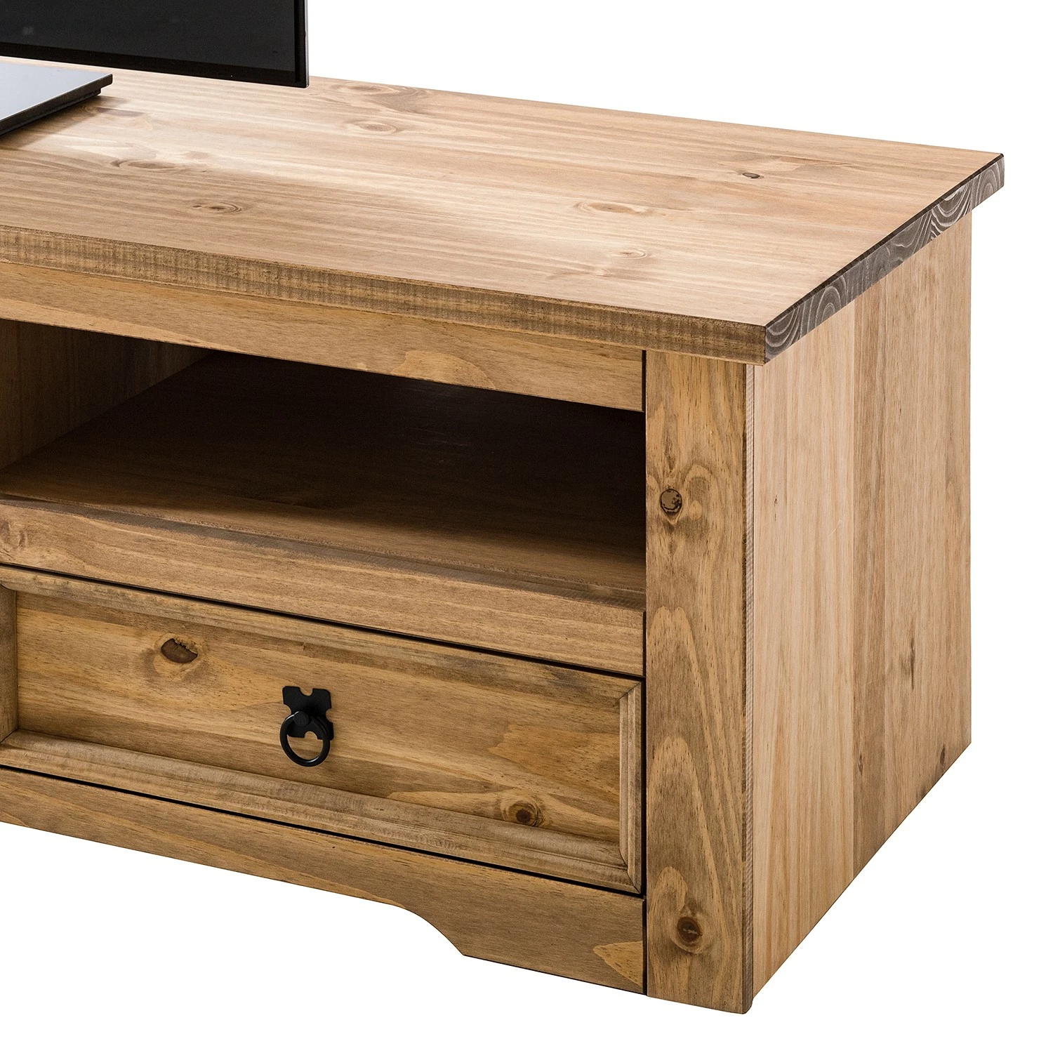 Maison Belfort Meuble TV Finca Rustica II - Pin massif - Epicéa naturel 15 Maison Belfort Meuble TV Finca Rustica II - Pin massif - Epicéa naturel – Image 13