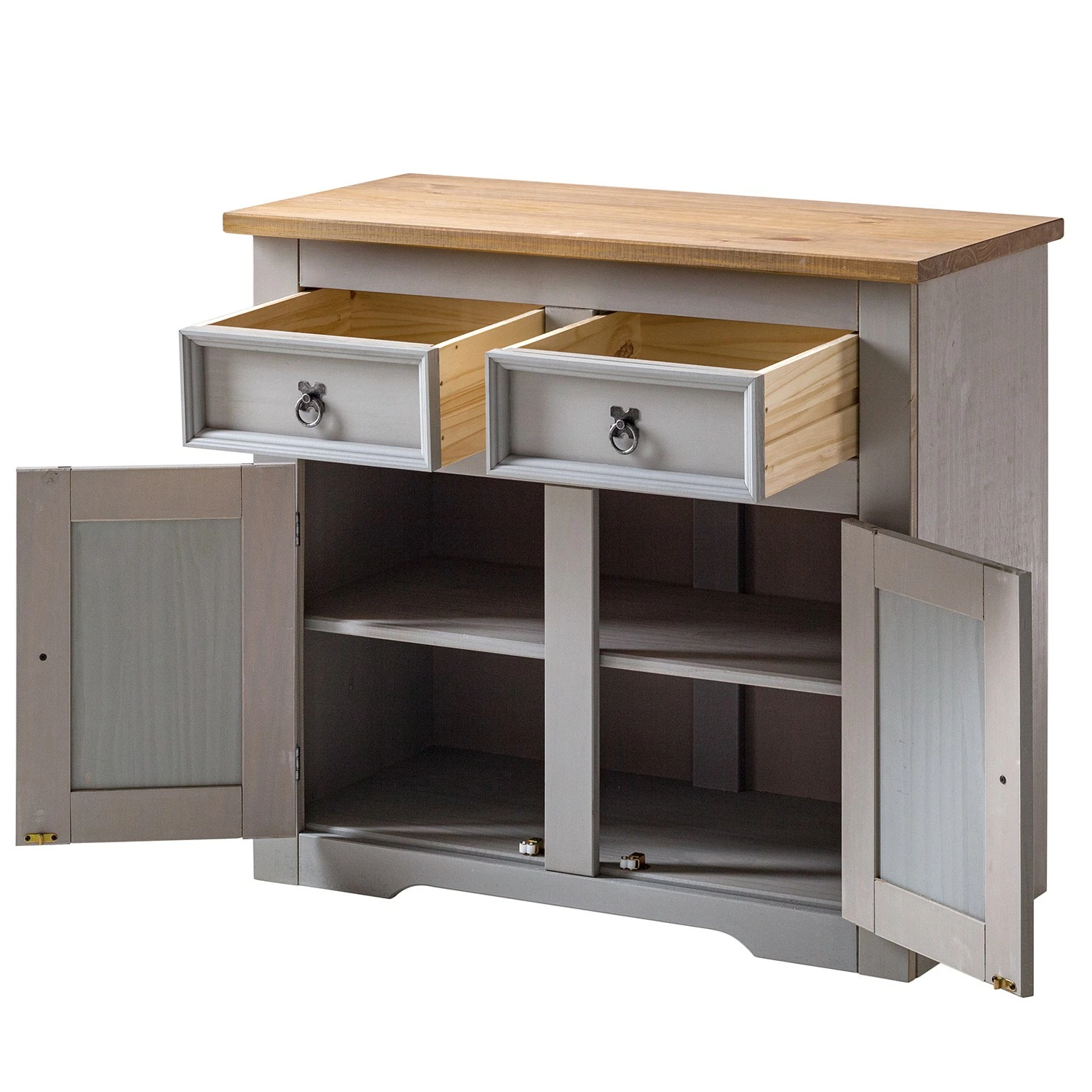 Maison Belfort Commode Finca Rustica I - Pin massif - Pin gris 7 Maison Belfort Commode Finca Rustica I - Pin massif - Pin gris – Image 5