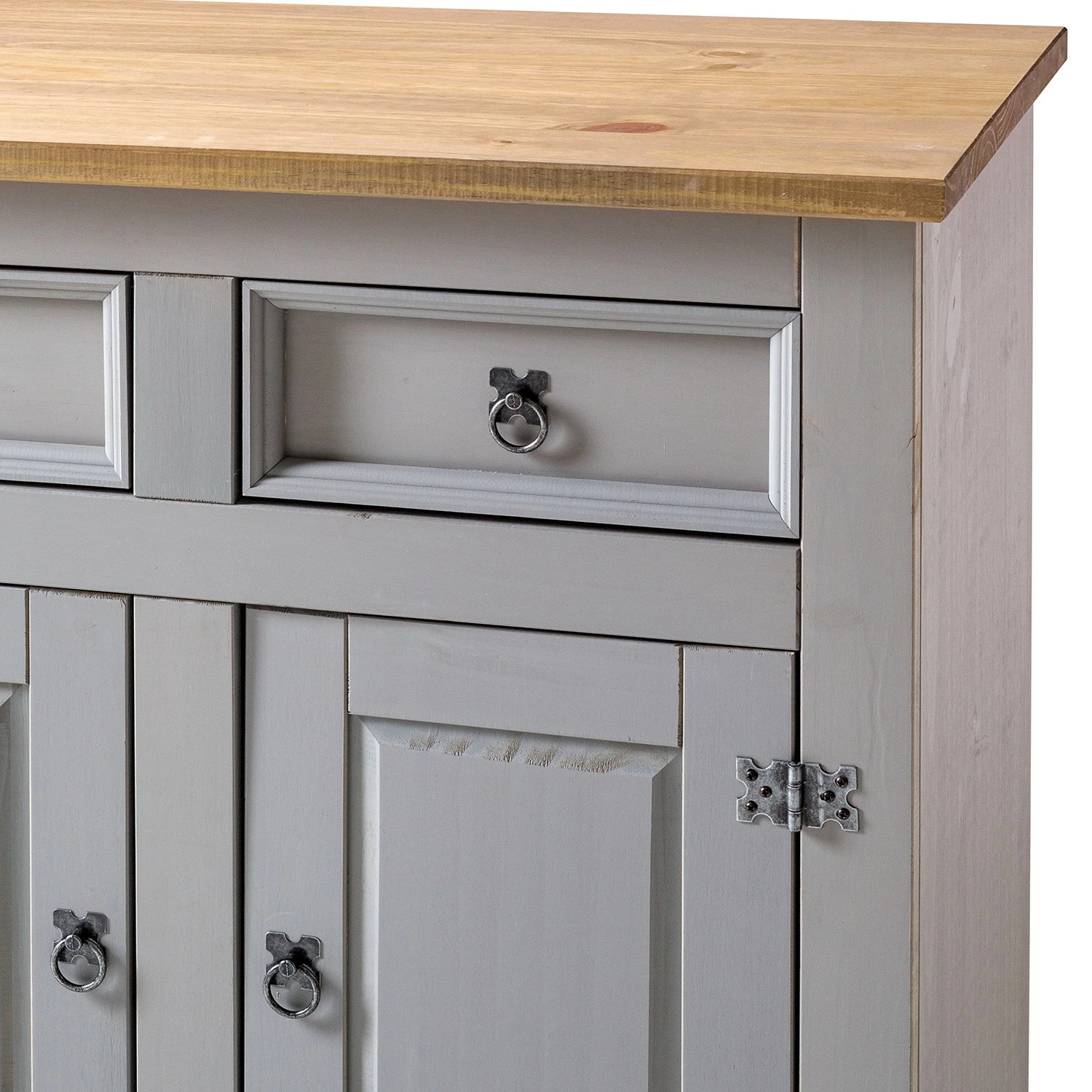 Maison Belfort Commode Finca Rustica I - Pin massif - Pin gris 12 Maison Belfort Commode Finca Rustica I - Pin massif - Pin gris – Image 10