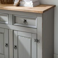 Maison Belfort Commode Finca Rustica I - Pin massif - Pin gris 20 Maison Belfort Commode Finca Rustica I - Pin massif - Pin gris -loftscape Boutique 1000178041 200511 13145500008 DETAILS P000000001000178041