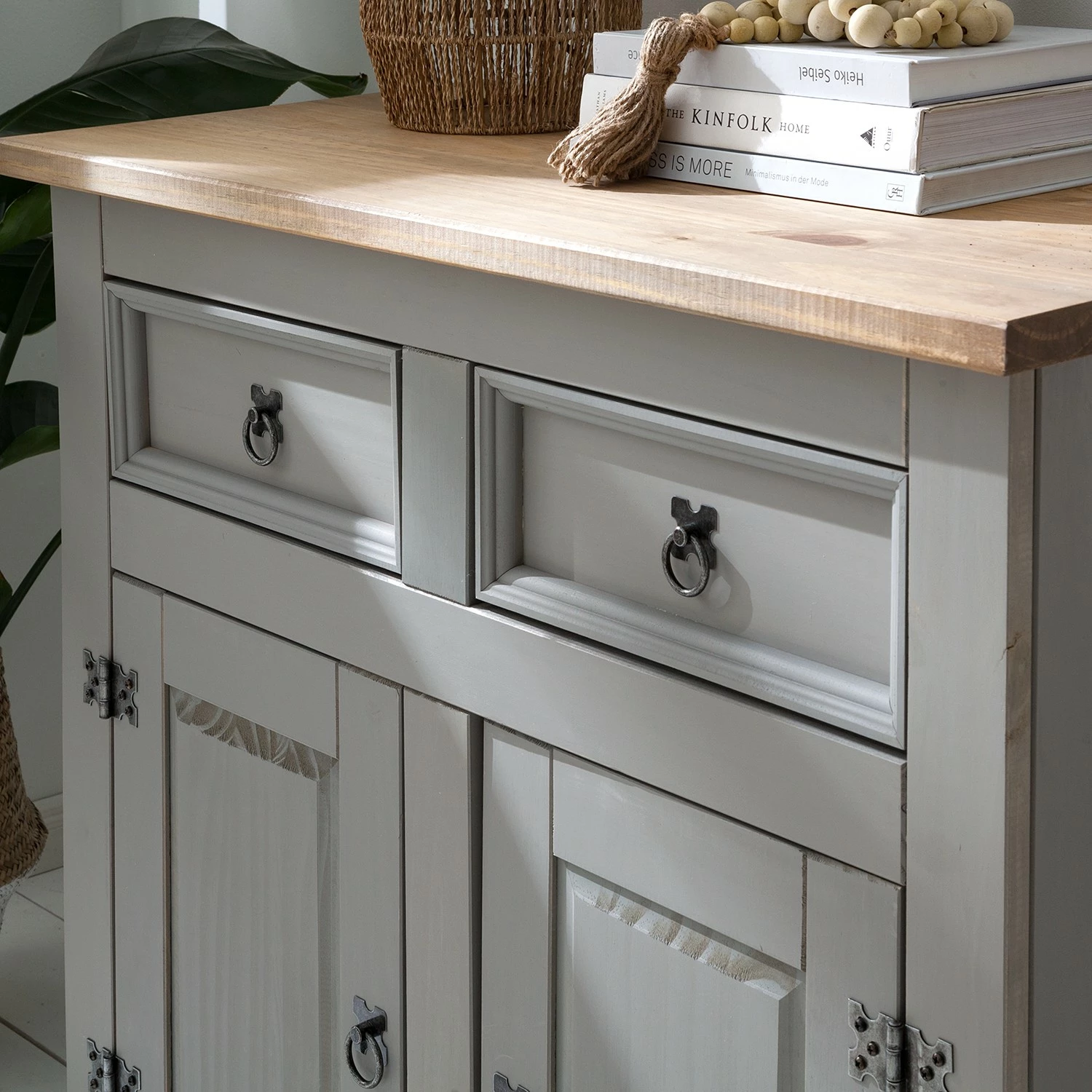 Maison Belfort Commode Finca Rustica I - Pin massif - Pin gris 8 Maison Belfort Commode Finca Rustica I - Pin massif - Pin gris – Image 6