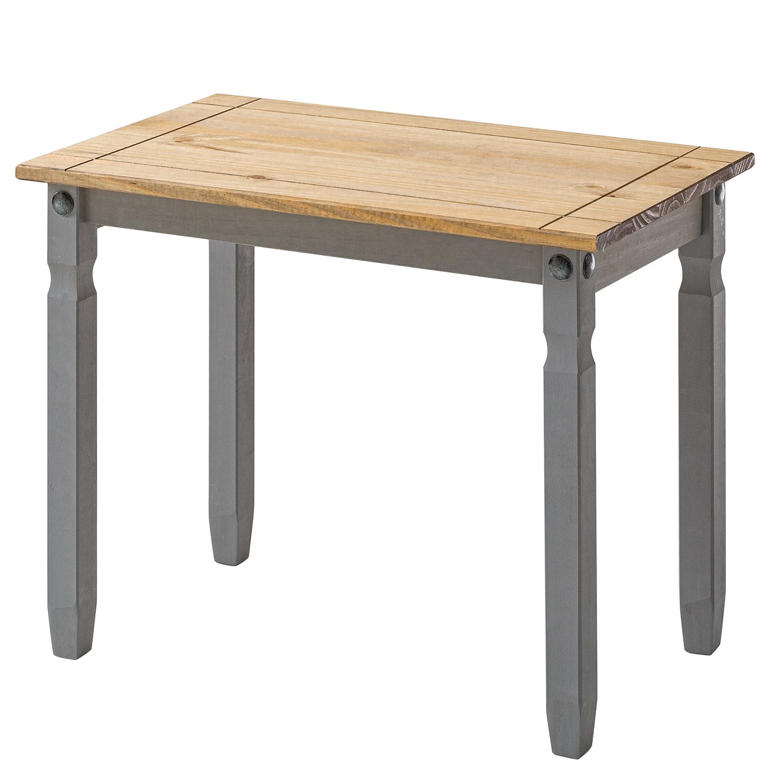 Maison Belfort Tables gigognes Finca Rustica (3 élém.) - 3 éléments -Pin massif - Pin gris 7 Maison Belfort Tables gigognes Finca Rustica (3 élém.) - 3 éléments -Pin massif - Pin gris – Image 5