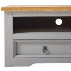 Maison Belfort Meuble TV Finca Rustica II - Pin massif - Pin gris -loftscape Boutique 1000178053 200422 06411500035 DETAILS P000000001000178053