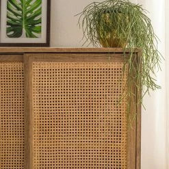 Ars manufacti Buffet haut Vina - Manguier massif / Rotin - Manguier / Noir 36 Ars manufacti Buffet haut Vina - Manguier massif / Rotin - Manguier / Noir -loftscape Boutique 1000178071 200324 13412500003 DETAILS P000000001000178071