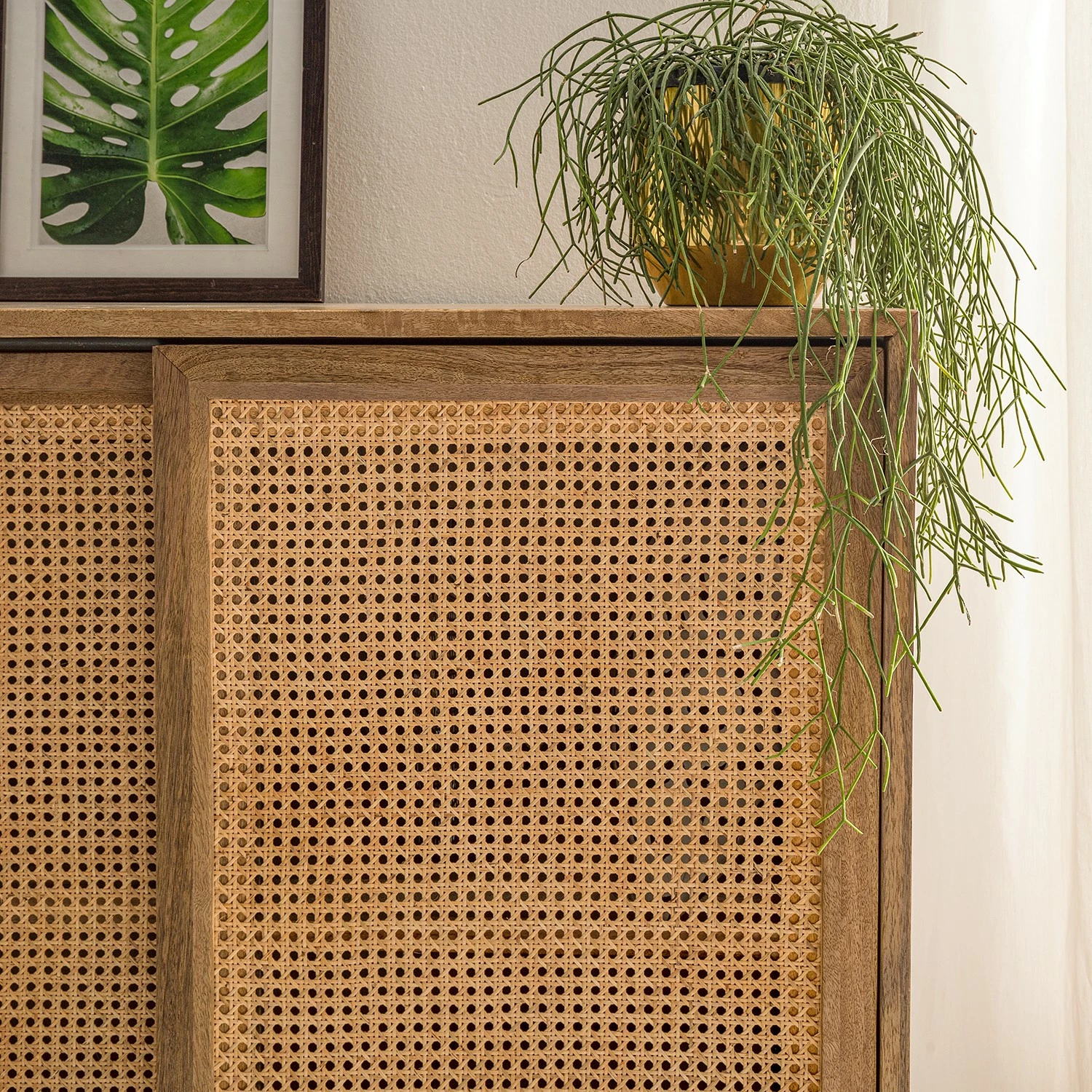 Ars manufacti Buffet haut Vina - Manguier massif / Rotin - Manguier / Noir 16 Ars manufacti Buffet haut Vina - Manguier massif / Rotin - Manguier / Noir – Image 14