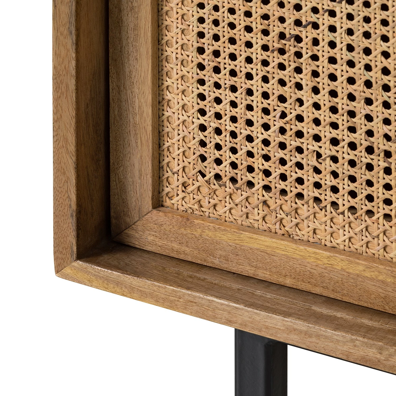 Ars manufacti Enfilade Vina I - Manguier massif / Rotin - Manguier / Noir 18 Ars manufacti Enfilade Vina I - Manguier massif / Rotin - Manguier / Noir – Image 16